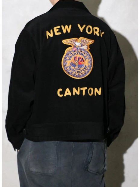 THRIFTY LOOK 】FFA JACKET NEWYORK CANTON/リラックスフィット【WEB