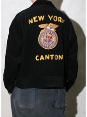 完売品　FFAジャケット　NEW YORK ニューヨーク THRIFTY LOOK 】FFA JACKET NEWYORK CANTON/リラックスフィット【WEB