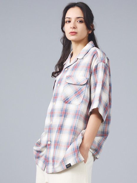 PENDLETON/ペンドルトン】ロゴエンブレム 刺繍 半袖シャツ / ユニ 