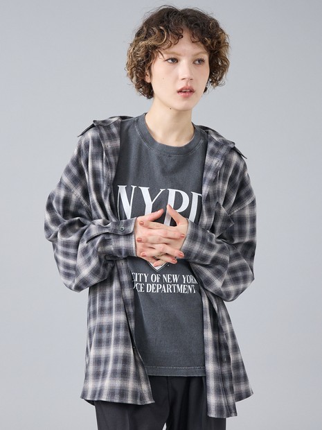 SELECT BY ABAHOUSE (MEN'S) - 【Revo. / レヴォ】TH-4105 オンブレチェック 長袖シャツ / ユニセックス