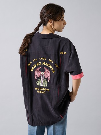 【Deus Ex Machina / デウスエクスマキナ】ボーリングシャツ / 半袖シャツ/ ユニセックス