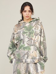 RUSSELL OUTDOORS カモフラージュ フリースパーカー L/G RUSSELL OUTDOORS 】とは？スウェット界の中で世界初のラバープリント