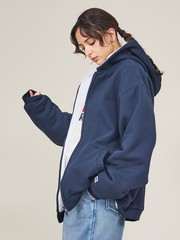 BerBerjin × RUSSELL ATHLETIC 】Pro Cotton Double Face Zip Hoodie