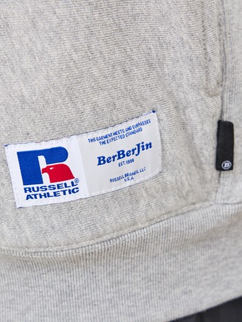 BerBerJin × RUSSELL ATHLETIC】Soft Loop Back Crew Sweat / クルー
