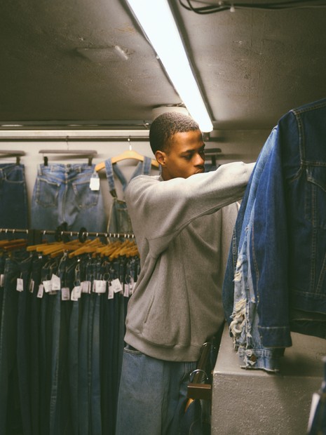 BerBerJin × RUSSELL ATHLETIC】Soft Loop Back Crew Sweat / クルー