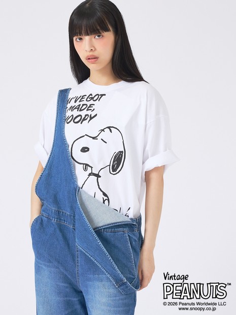 JOHNBULL/ ジョンブル】PEANUTS SNOOPY/ピーナッツスヌーピー/Tシャツ