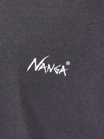 NANGA/ナンガ 】DRY MIX PIVOT SLEEVE TEE/ ロゴプリント Tシャツ/ユニ