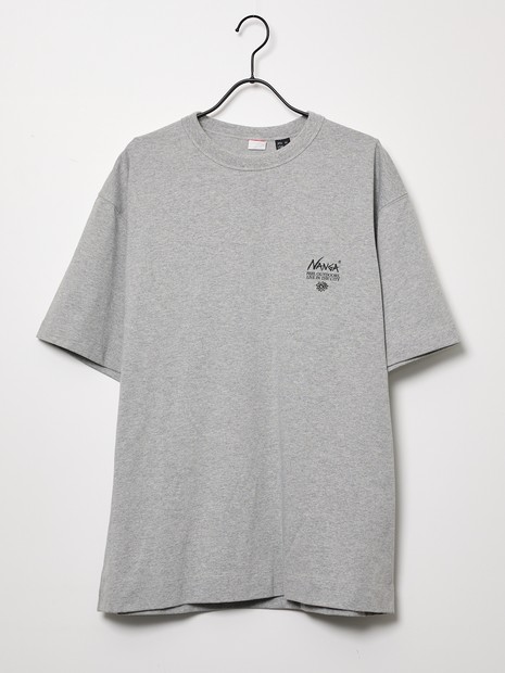 NANGA / ナンガ】Back Flower Print T-Shirt / バックフラワープリント