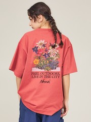NANGA / ナンガ】Back Flower Print T-Shirt / バックフラワープリント