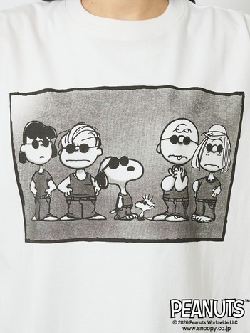 JOHNBULL/ジョンブル】PEANUTS SHADE GANGプリントTシャツ