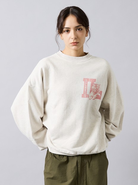 REMI RELIEF / レミ レリーフ】 SP加工 3飛び裏毛 クルースウェット