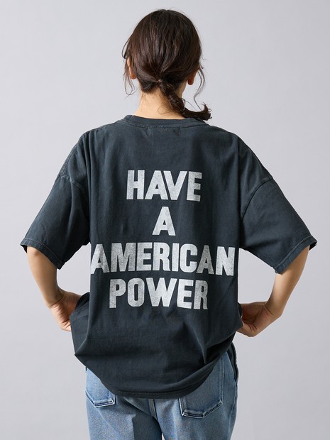 REMI RELIEF / レミ レリーフ】 HARD SP加工 20/- 天竺 BIGサイズ T