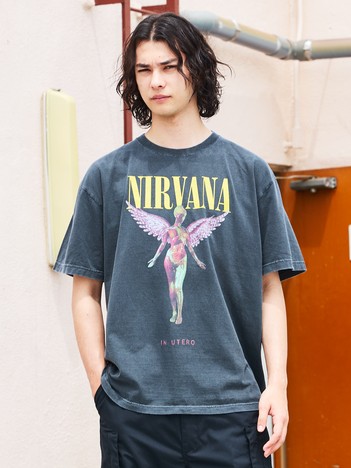 【GOOD ROCK SPEED/グッドロックスピード】NIRVANA TEE /ニルバーナ/ フォトTシャツ