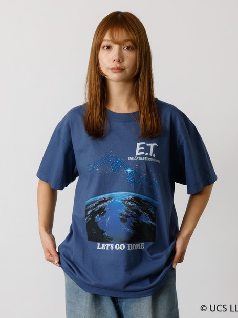 【GOOD ROCK SPEED/グッドロックスピード】E.T. /BACK TO THE FUTURE /Movie T-shirt/ムービーTシャツ