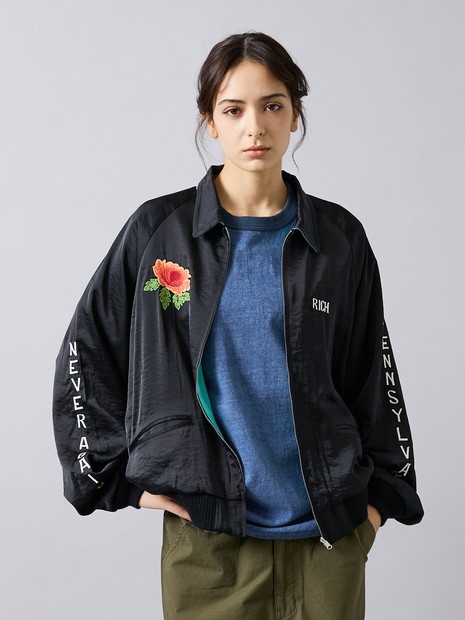 破格　THRIFTY LOOK スーベニアジャケット　Mサイズ THRIFTY LOOK / スリフティールック】 SOUVENIR GREENLAND BLOUSON