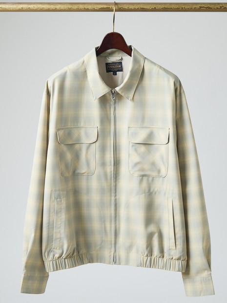 PENDLETON/ペンドルトン】Zip Shirt Jacket/オンブレーチェック