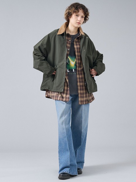 【Barbour/バブアー】26SS TRANSPORT NYLON CASUAL JACKET / トランスポート ナイロンカジュアルジャケット