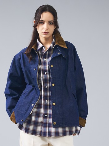 【BARBOUR / バブアー】TRANSPORT DENIM / トランスポート デニム カジュアルジャケット