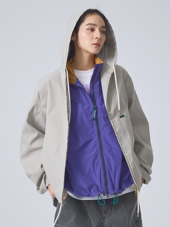 自社限定【L.L.Bean/エルエルビーン】Prospect Harbor Hoodie Jacket/プロスペクトハーバー フーディージャケット/ユニセックス