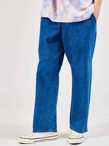 【LEE/リー】 リラックスワイドパンツ FLeeasy/フリージー LM5806/XS～XXLまでこれ一本でカバー フリーサイズ