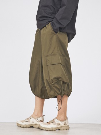 【TAION / タイオン】 DOWN MILITALY KNEE LENGTH CARGO SHORTS ／ノンダウン ミリタリー カーゴショーツ ／ユニセックス 【WEB限定】
