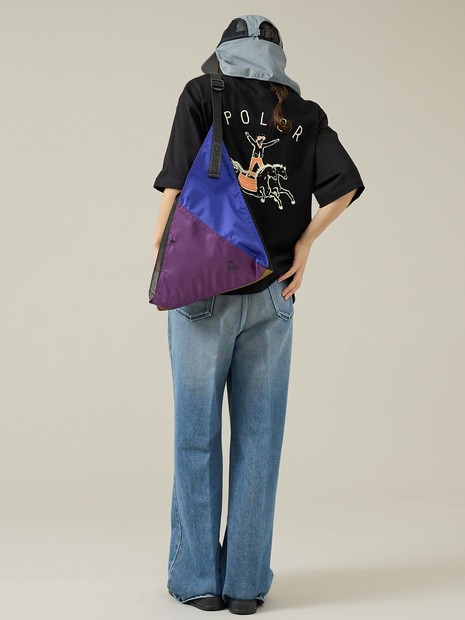 【CHUMS/チャムス】メッシュトライアングルショルダートートバッグ /Mesh Triangle Shoulder Tote Bag/ユニセックス/11L