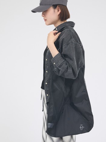 【CHUMS/チャムス】メッシュトライアングルショルダートートバッグ /Mesh Triangle Shoulder Tote Bag/ユニセックス/11L