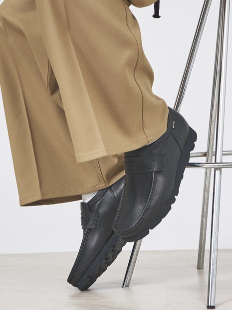 CLARKS/クラークス】Walla Loafer GTX /ワラローファー/Black Suede