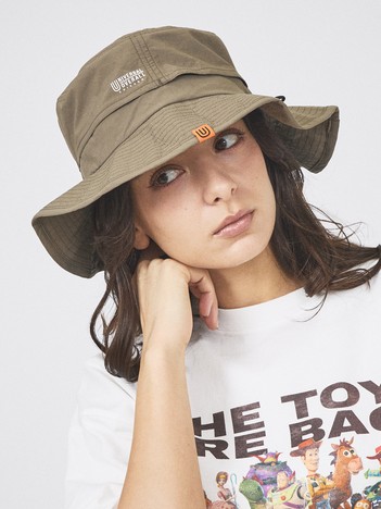 【UNIVERSALOVERALL / ユニバーサルオーバーオール】ダントツ撥水ポケッタブルハット/ダントツハッスイポケッタブルハット/ユニセックス/【WEB限定】