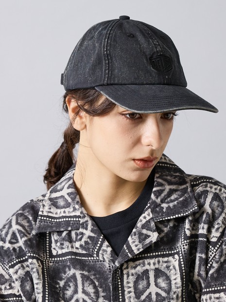 Deus Ex Machina / デウスエクスマキナ】 Shield Garment Dyed Dad Cap