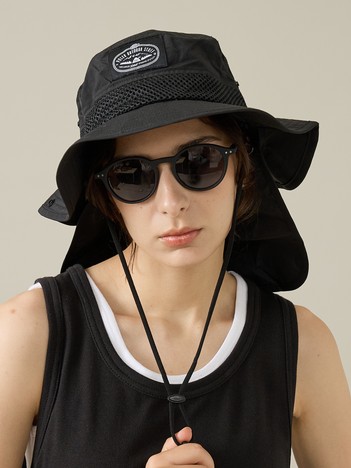 【POLeR/ポーラー】2WAY DRAW+SUNGUARD BRIM HAT / 2WAYブリムハット / 261MCV0027