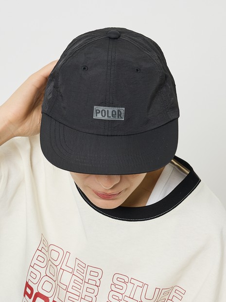 【POLER / ポーラー】ファリーフォント ナイロン 6パネル キャップ / ユニセックス【予約】