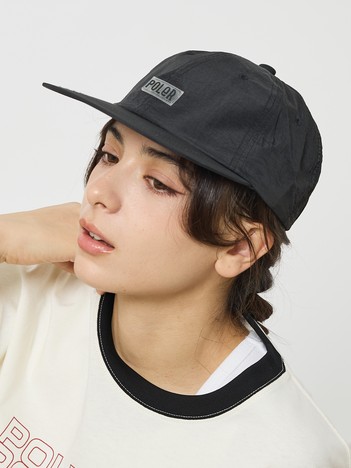 【POLER / ポーラー】ファリーフォント ナイロン 6パネル キャップ / ユニセックス