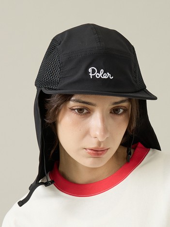 【POLeR/ポーラー】SUNGUARD SURFCAP/サンガード付キャップ