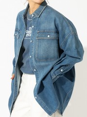 Healthy denim / ヘルシーデニム】Almond / デニムシャツ / オーバー