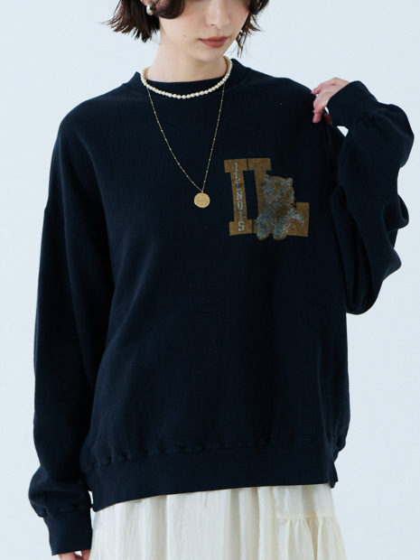 【REMI RELIEF / レミレリーフ】SP加工3飛び裏毛クルースウェット "IL"