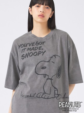 【JOHNBULL/ジョンブル】PEANUTS プリントTシャツ / スヌーピー / 半袖