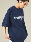 【Americana/アメリカーナ×ORIGINAL Charcoal/オリジナル チャコール】Leopards Print T/プリント/Ｔシャツ/コラボ【WEB限定】