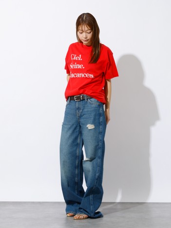 【TRICOMER/トリコメル】ロゴTシャツ / プリントTシャツ