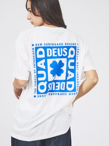SELECT BY ABAHOUSE (Ladie's) - 【Deus Ex Machina/デウスエクスマキナ】Quad Tee / ロゴプリントTシャツ