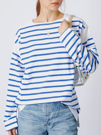 SELECT BY ABAHOUSE (Ladie's) - 【MONT KEMMEL/モン ケメル】バスクシャツ / ボーダーロングスリーブT / ユニセックス【WEB限定】