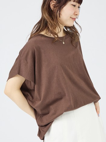 【JOHNBULL/ジョンブル】フレンチスリーブT/JL262C05/シンプル【WEB限定】