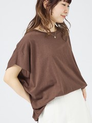 【JOHNBULL/ジョンブル】フレンチスリーブT/JL262C05/シンプル【WEB限定】