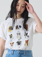 【JERZEES/ジャージーズ】9DOGS半袖Tシャツ/犬/半袖【WEB限定】