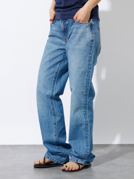 【GUESS JEANS/ゲスジーンズ】GJ MIDRISE STRAIGHT/ デニム ストレートジーンズ