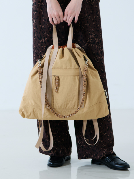 【CTFK/コントロールフリーク】ナイロン3WAYスクエアトート