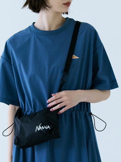 NANGA / ナンガ】Fibermax TUL COMPACT SACOCHE/サコッシュ/ナイロン