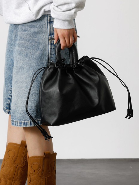 ARUTEMIKA/アルテミカ】中綿ハンドル巾着/巾着/バッグ【WEB限定