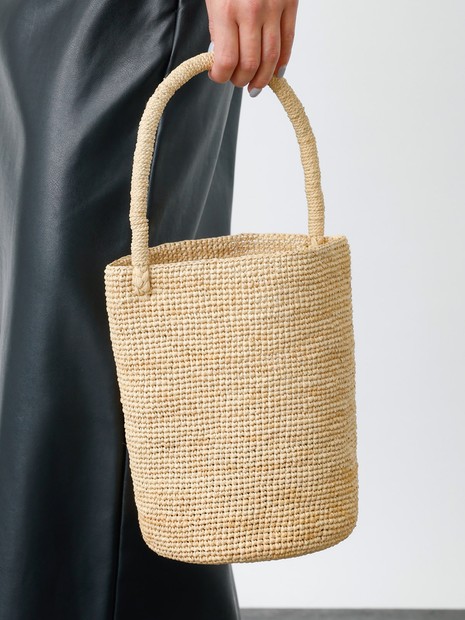 MADE IN MADA /メイドインマダ】ALICE MM BAG：ラフィアバッグ【予約