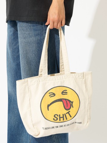 SELECT BY ABAHOUSE (Ladie's) - 【HANDTEX×Masayoshi Watanabe】スマイルBAG【予約】